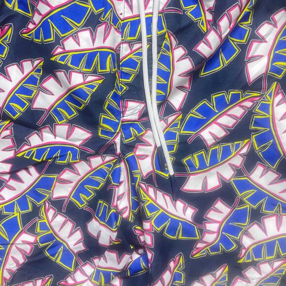 American Eagle AEO Tropical Palm Leaf Swim Shorts Trunks Men's Size XXL - Picture 8 of 10